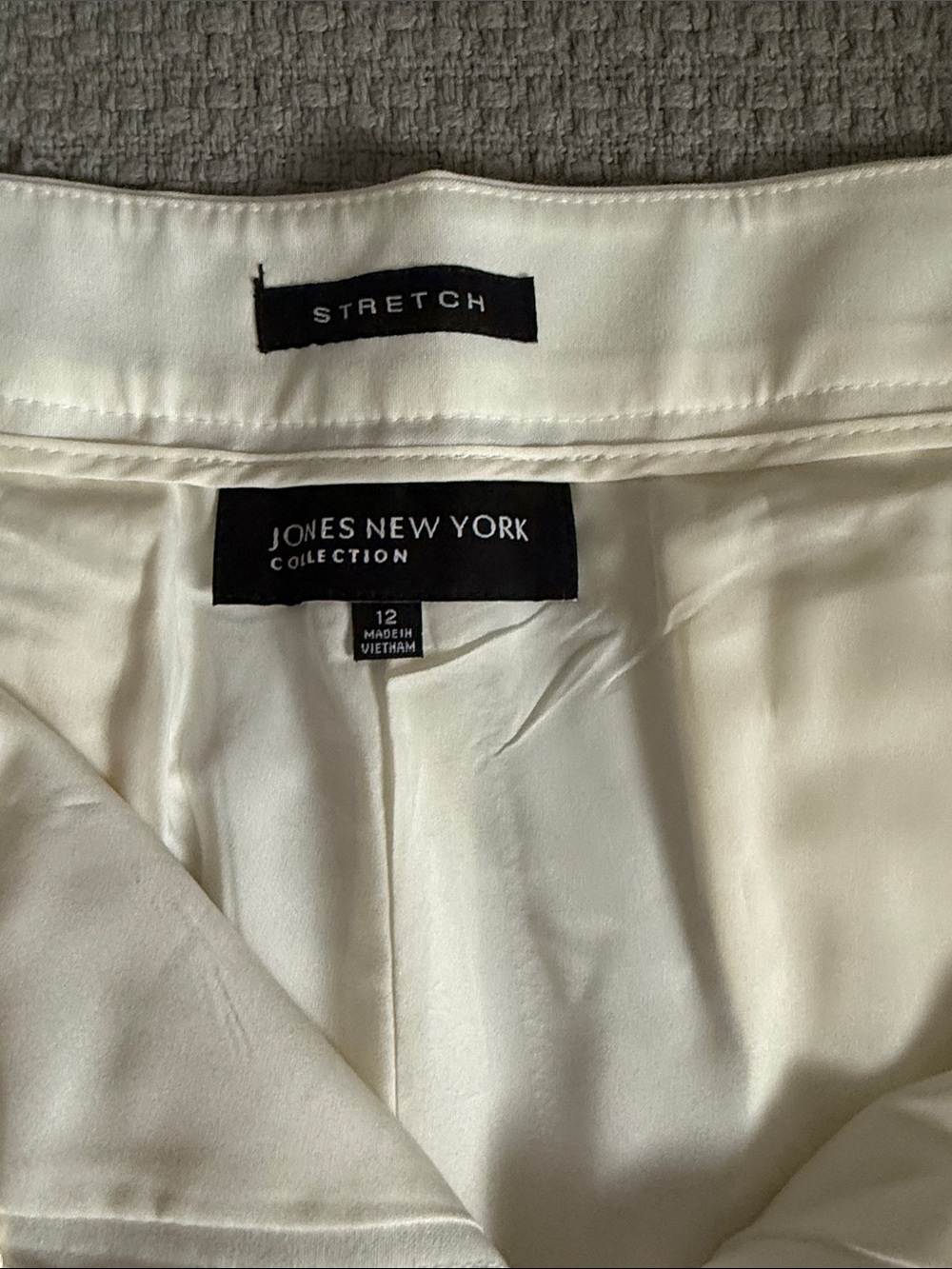 Women's Wide Leg Pants - White - Picture 3 of 4